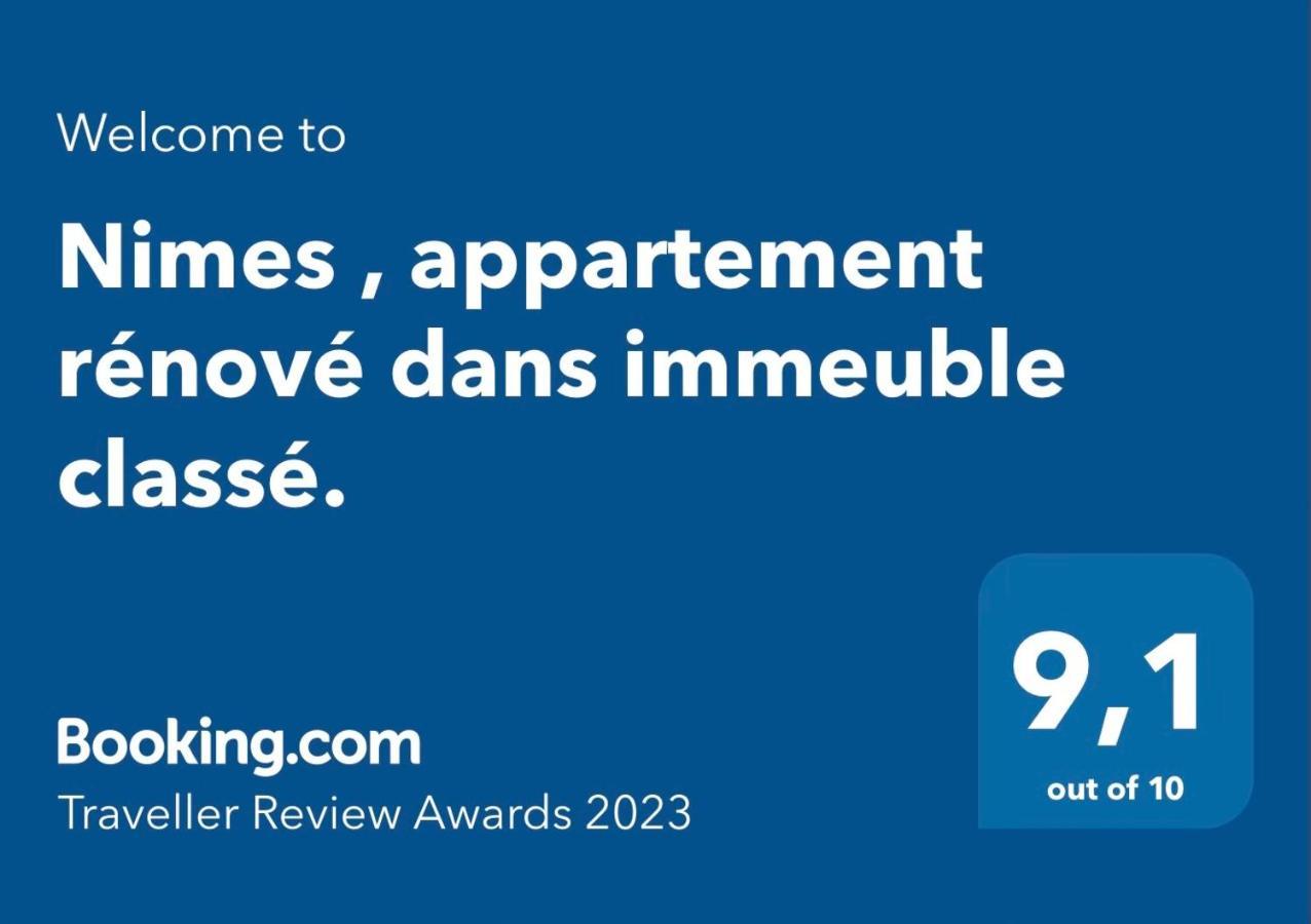 Nimes , Appartement Renove Dans Immeuble Classe. Ngoại thất bức ảnh